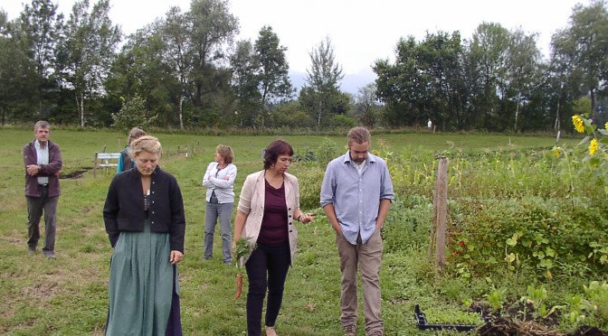 Unterwegs in agrarpolitischer Mission in Rosenheim