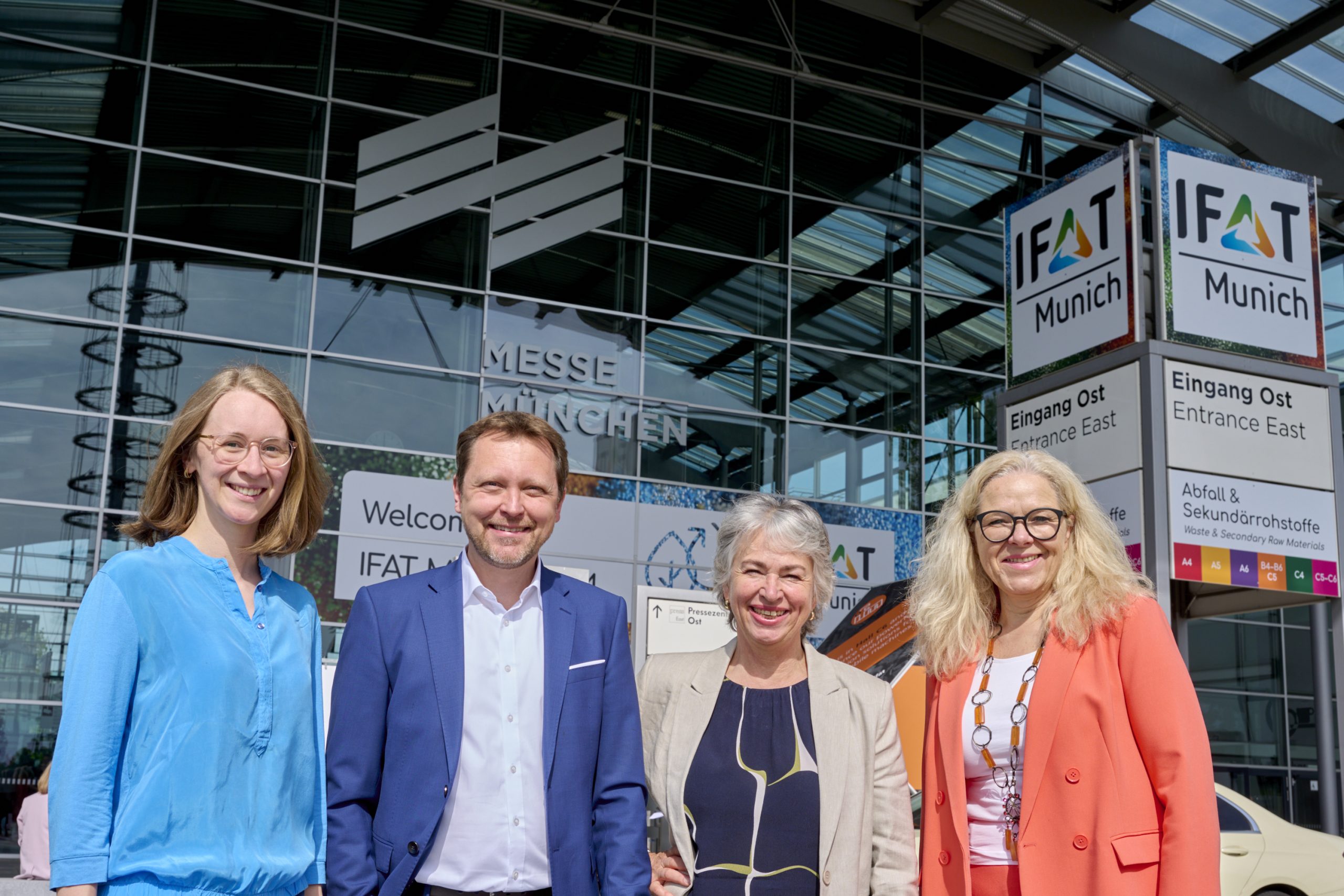 Besuch auf der IFAT-Messe in München